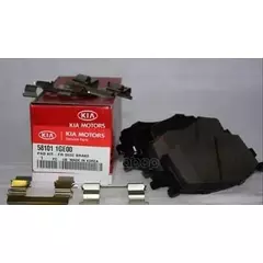 Колодки тормозные Hyundai-KIA 581011GE00 Внутри, Слева