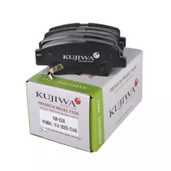KUR0538 KUJIWA Колодки тормозные HYUNDAI SOLARIS, i30, i40; KIA RIO, CEED, OPTIMA 2.0; SSANG ACTYON задние 583022TA40