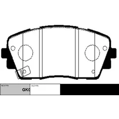 Колодки тормозные CTR CKKK48