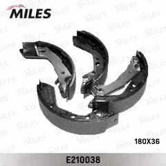 Тормозные колодки задние MILES E210038 для а/м Hyundai Accent