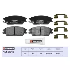 Колодки тормозные Hyundai Accent (ТагАЗ), Getz 02- передние Marshall