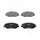 Дисковые тормозные колодки, передние для HYUNDAI Santa Fe 00-15/ KIA Sorento 09- / LYNXauto BD3615 Дисковые тормозные колодки, передние для HYUNDAI Santa Fe 00-15/ KIA Sorento 09- / LYNXauto BD3615