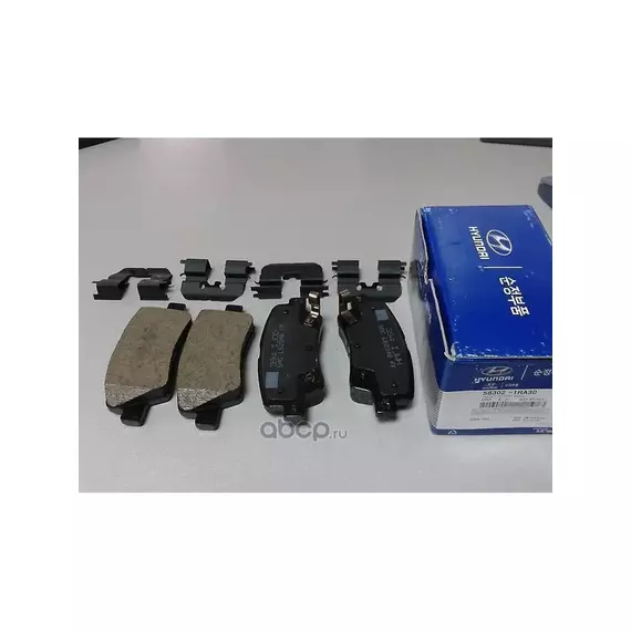 Тормозные колодки задние Киа Рио 3 / 4 Хендай Солярис 1 / 2 Kia Rio Hyundai Solaris