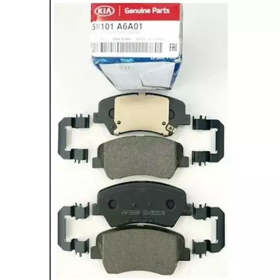 Колодки тормозные Hyundai-KIA 58101A6A01 Слева, Справа