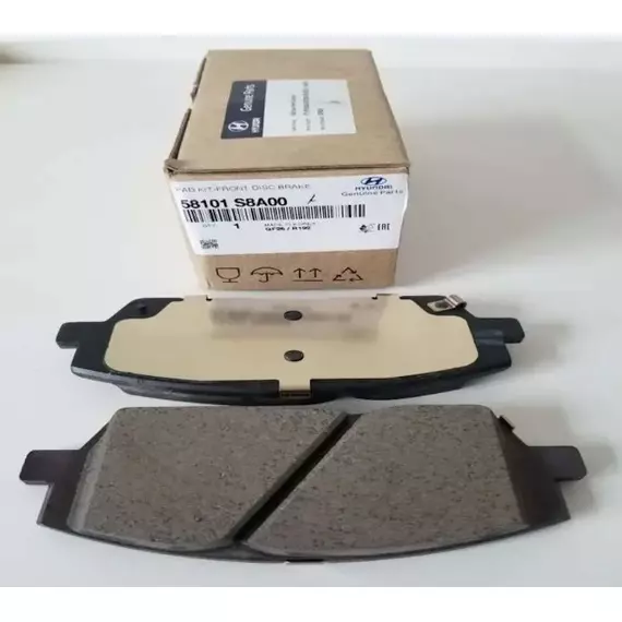Колодки тормозные Hyundai-KIA 58101S8A00 Передние, Внутри