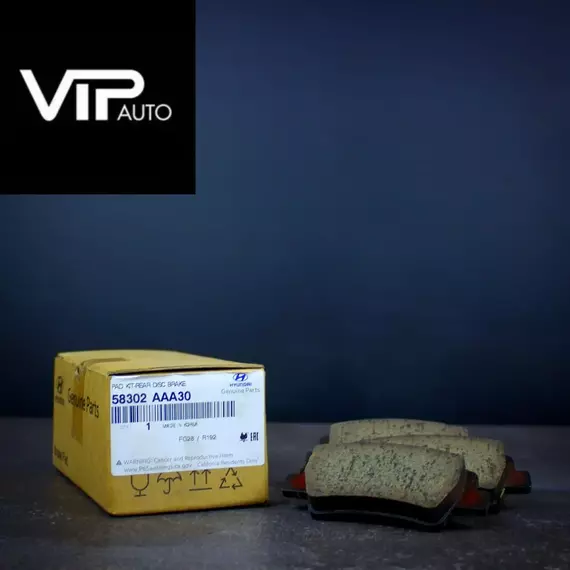 Колодки тормозные Hyundai-KIA 58302AAA30 Задние