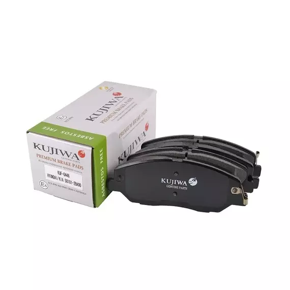 Колодки тормозные Hyundai Santa Fe (CM 06-12) и (DM 12-19) / Kia Sorento II XM 9-21/ Mohave HM 08-20 / SSANGYONG Action ( Sport ) Korando передние KUF0446 KUJIWA 581012BA00