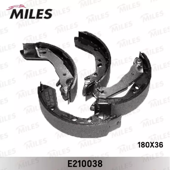 Тормозные колодки задние MILES E210038 для а/м Hyundai Accent
