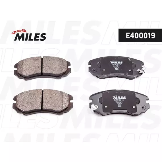Колодки тормозные передние (Смесь Low-Metallic) HYUNDAI SONATA V, TUCSON (JM), KIA SOUL (AM), Changan cs35/Plus (TRW GDB3352) E400019