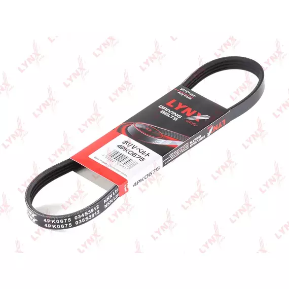 Ремень поликлиновый LYNXauto 4PK0675 - LYNXauto арт. 4PK0675