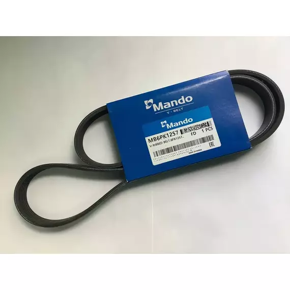 Ремень Поликлиновой MANDO MB6PK1257