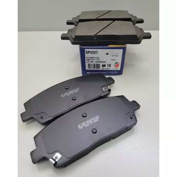 Колодки тормозные Sangsin Brake SP4327 Внутри, Передние