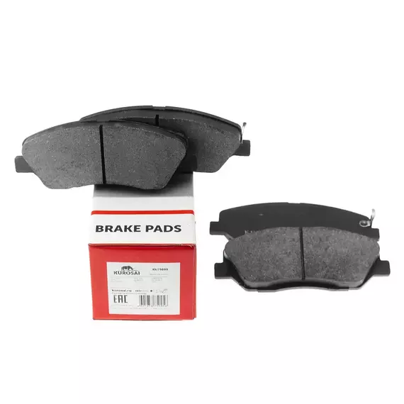 Колодки тормозные передние KUROSAI, KU75095, SSANG YONG Actyon, HYUNDAI Genesis 2008-2014, Santa Fe II, III, Grand Santa Fe, KIA Sorento II с 2009г.