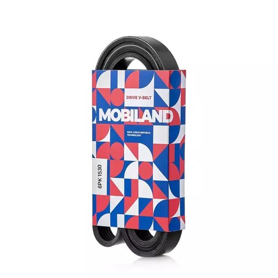 Ремень 6PK1530 (EPDM) для а/м KIA RIO III (UB); HYUNDAI SOLARIS (RB) - MOBILAND арт. 501261530