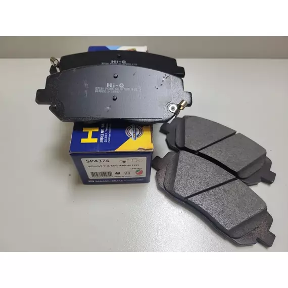 Тормозные колодки Sangsin SP4374 Внутри, Передние