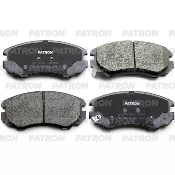 Колодки тормозные дисковые передние HYUNDAI Tucson 2004-, Sonata 2001-, Grandeur 2003-, Elantra 2000-, Coupe 1996-/ KIA Sportage 2004-, Soul 2009-, Magentis 2000-