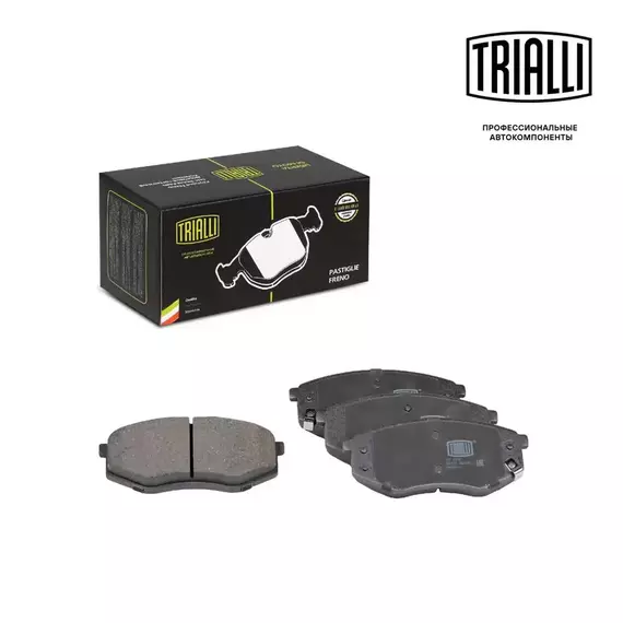 Колодки тормозные для автомобилей Hyundai Sonata (YF) (10 ) / Kia Soul II (14 ) дисковые передние TRIALLI PF 4233