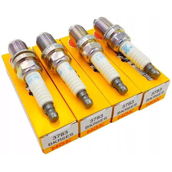 Свеча зажигания NGK 3783 BKR6ES, 4 шт (KIA Rio, Sportage, Renault Espace, Kangoo, Logan, Megane)