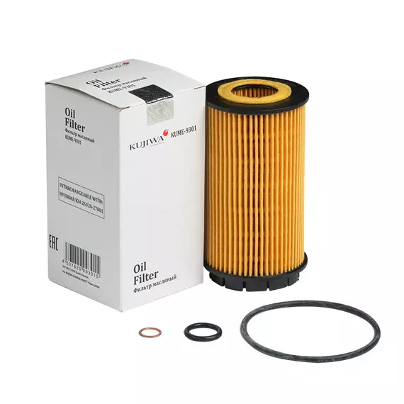 Фильтр масляный картридж KUME9301 KUJIWA 2632027001 HYUNDAI / KIA SANTA FE / TUCSON
