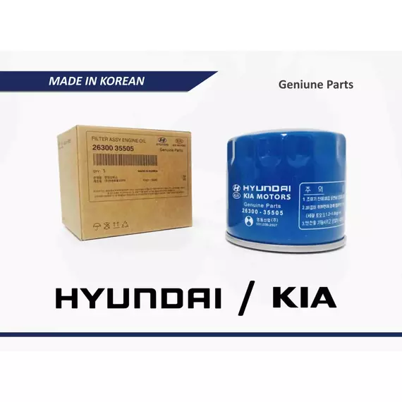 Фильтр масляный HYNDAI / KIA (Solaris ix35 i40 Accent Elantra Creta Tucson / Rio Cerato Ceed Sportage Optima Soul)