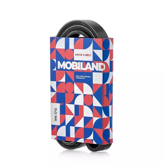 Ремень 7PK1715 (EPDM) для а/м KIA SORENTO I (JC); HONDA ACCORD VIII (CU) - MOBILAND арт. 501271715