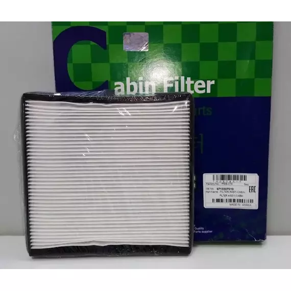 Фильтр салонный Киа Пиканто 2004-2017 / арт. PMB016 / бренд PARTS MALL / OEM 9713307010