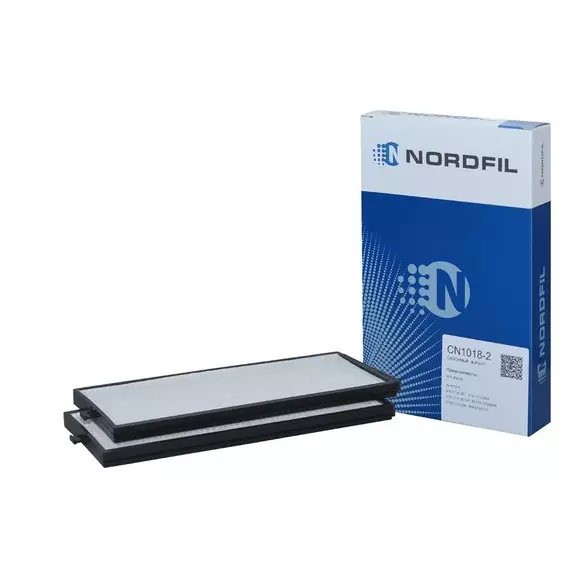 Фильтр салонный NORDFIL cn1018-2 Hyundai Accent II ТАГАЗ 00-, Getz (TB) 02- OEM cu2506-2 la195/s 976171c200