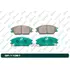Колодки тормозные Gbrake GP11091